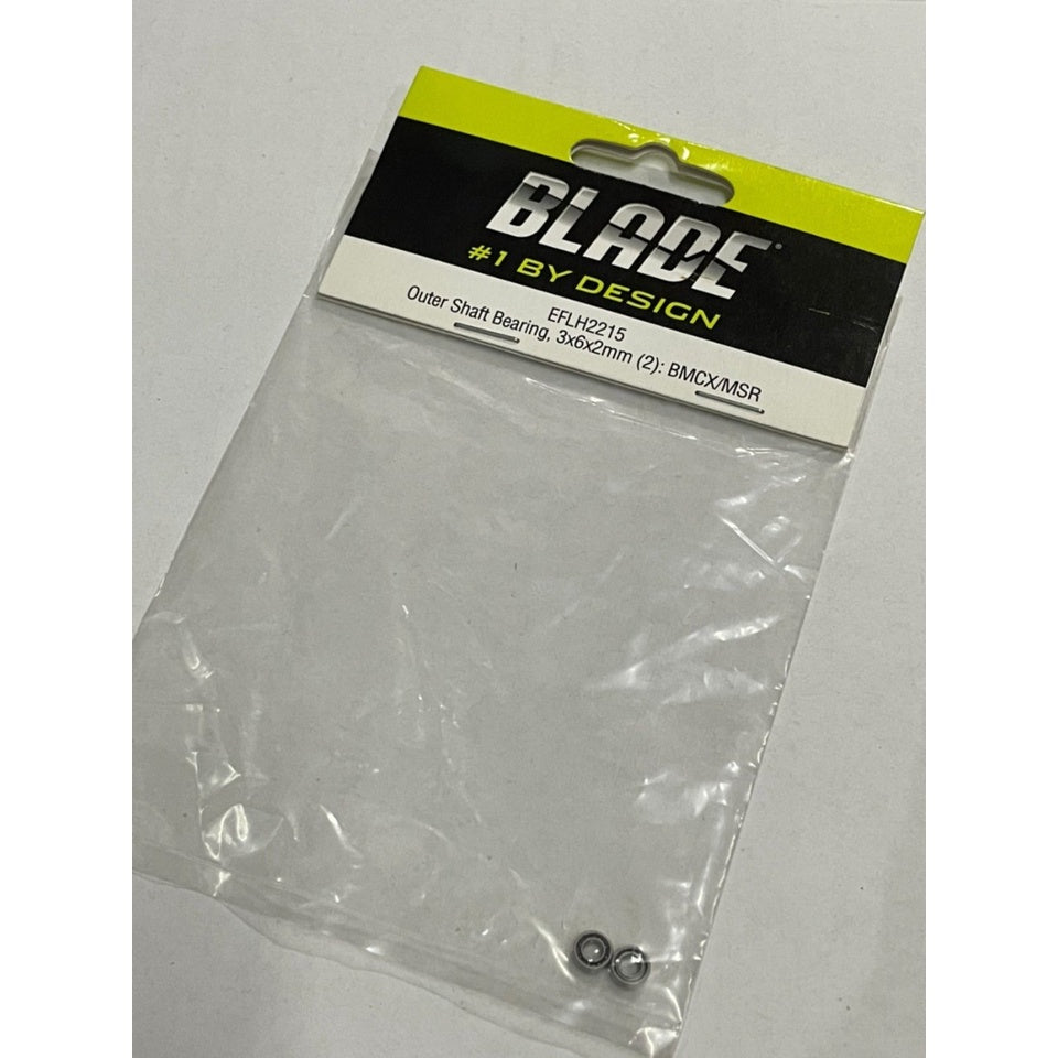 BLADE Heli BLH2215 Outer Shaft Bearing,3x6x2mm (2): BMCX/MSR