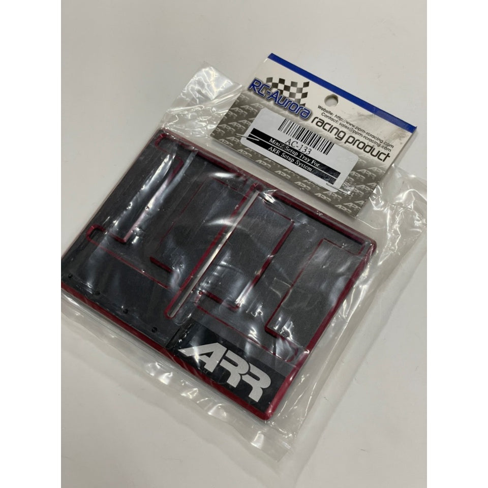 RC Aurora AC-133 Mini Z Setup Tray for ARR Setup System