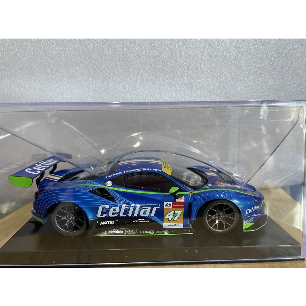 GL-racing บอดี้ 1/28 GL 488 GT3 body-008 (Metallic blue)