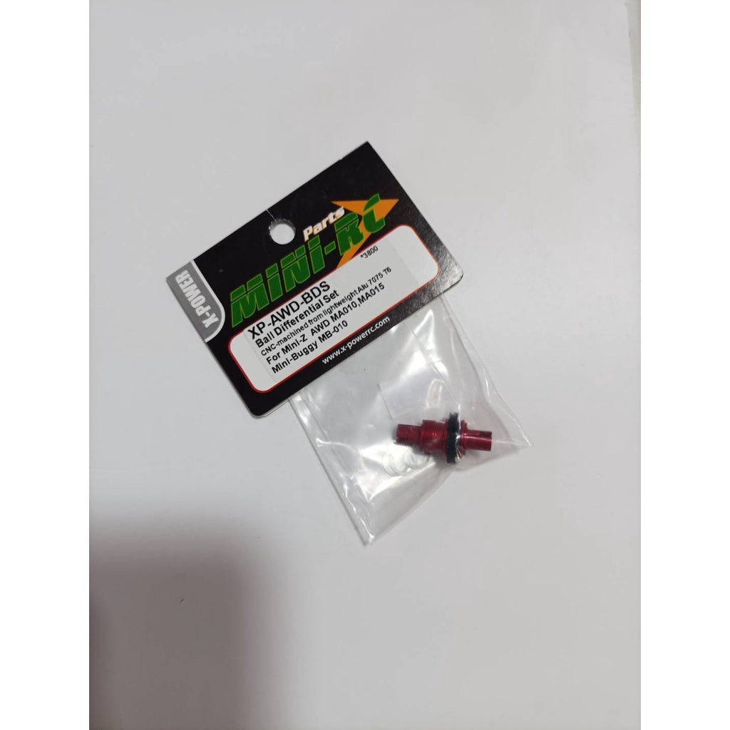 XP-AWD-BDS Ball Differential Set CNC-machined from llghtweight Alu 7075 T6 For Minl-Z AWD MA010,MA015 Minl-Buggy MB-010