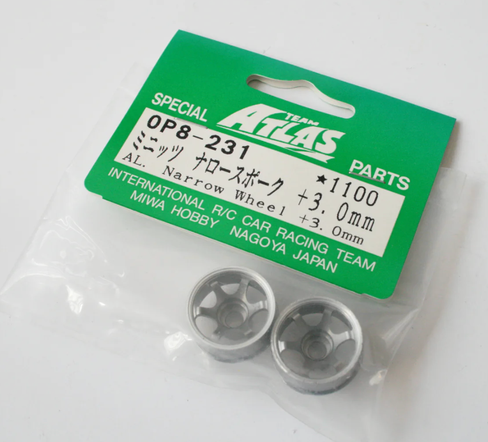 Team Atlas AL. Narrow Wheel (2pcs) OP8 ศูนย์ไทย