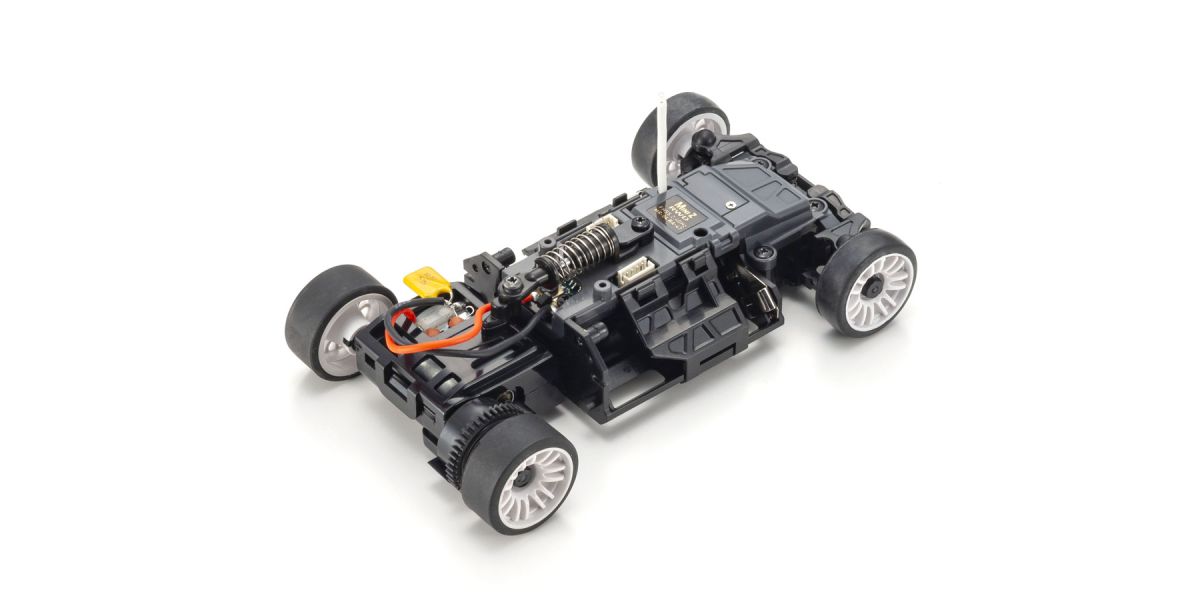 KYOSHO MINI-Z RWD MR-04 readyset CHEVROLET® CORVETTE® C8.R Gunmetal / White 32356GMW ศูนย์ไทย