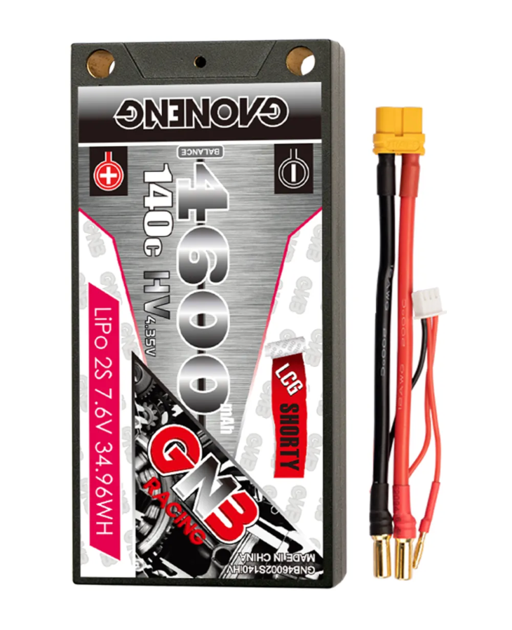 GAONENG GNB46002S1 40iHV 4600mAh 2S1P 7.6V 140C XT60