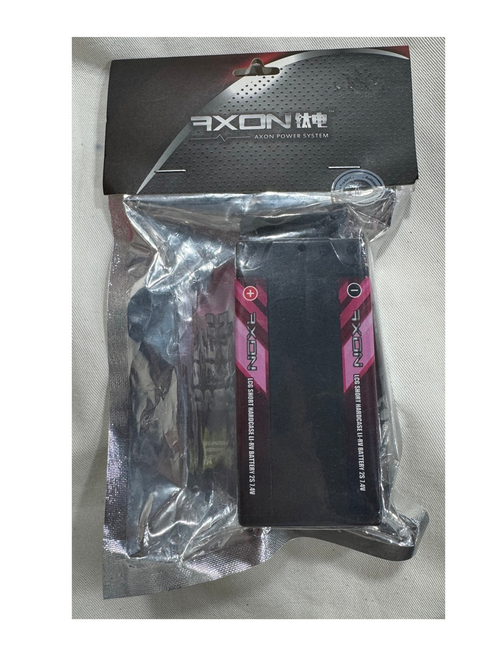 AXON 4250mAh 100C LCG Short hardcase LI-RV battery 2S 7.4V