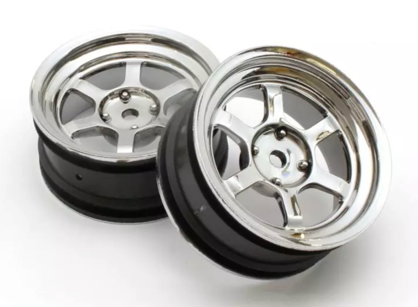 KYOSHO RAYS TE37V Wheel Offset 5mm(FZD2/Plated/2pcs) FAH709SM ศูนย์ไทย