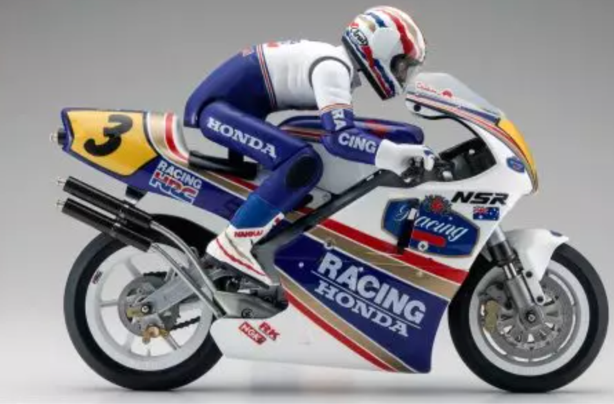 KYOSHO 1:8 Scale RC EP KIT Motorcycles Hanging On Racer Honda NSR500 1991 Kit 34937T1 ศูนย์ไทย