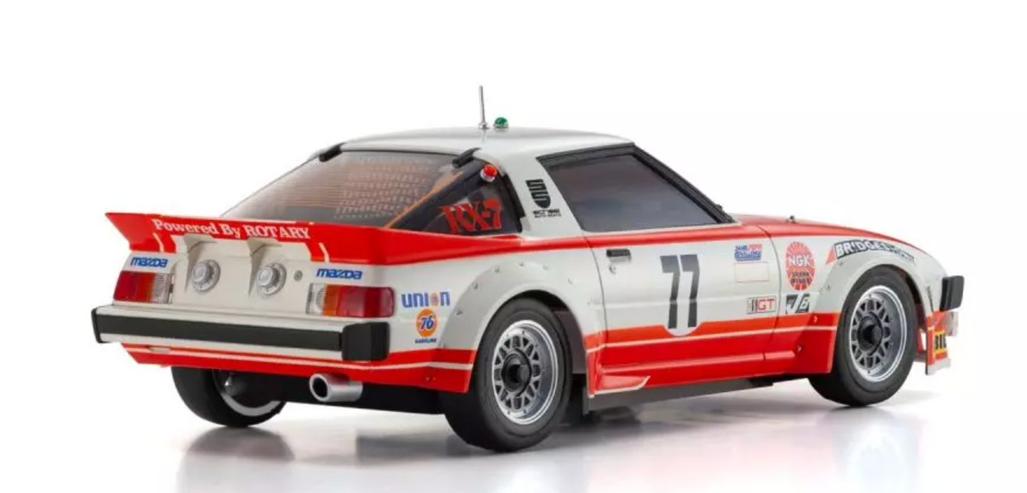 MINI-Z RWD MR-04 readyset MAZDA SAVANNA RX-7 (SA22C) "1979 DAYTONA CAR No.77" 32365R ศูนย์ไทย