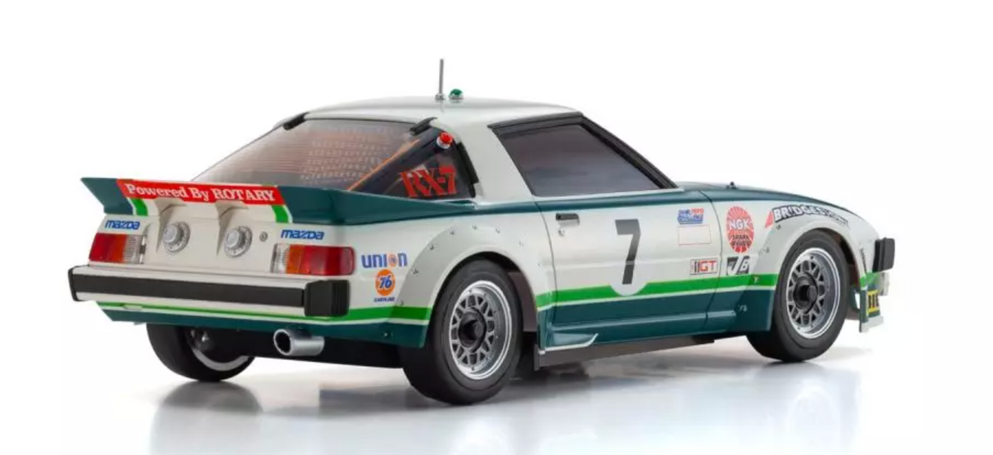 KYOSHO ASC MR04N-MM2 MAZDA SAVANNA RX-7 (SA22C) "1979 DAYTONA GTU CLASS WINNER No.7" MZP161GR ศูนย์ไทย