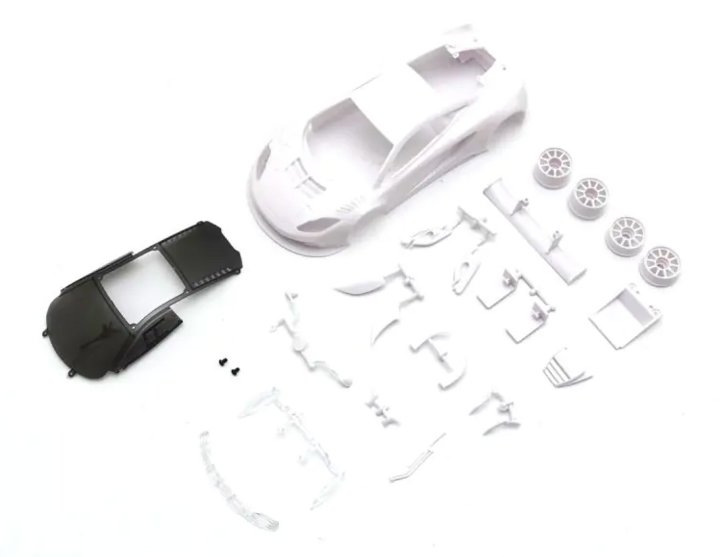 KYOSHO McLaren12C GT3 2013 White Body set(w/Rim for RWD) MZN223B ศูนย์ไทย