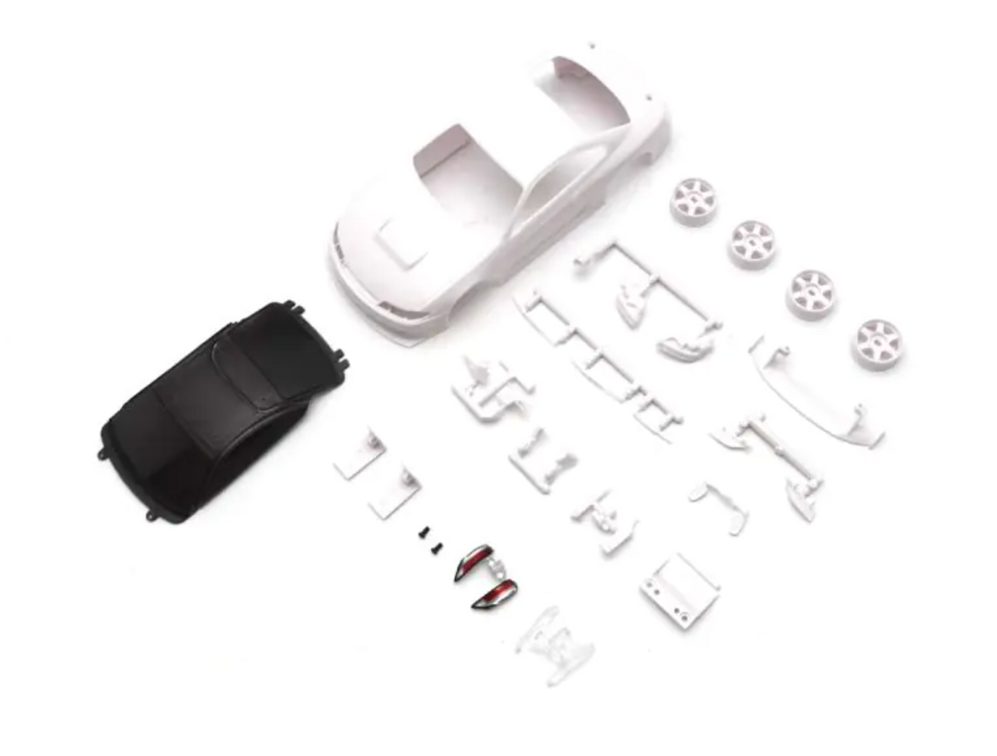 KYOSHO NISSAN SILVIA S15 White Body set w/rim MZN229 ศูนย์ไทย