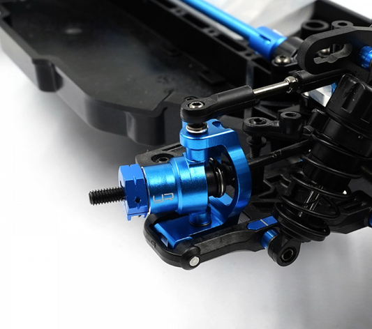 Yeah Racing Aluminum Front C Hub Set For Tamiya TT-02 Type-SRX TATT-081BU ศูนย์ไทย