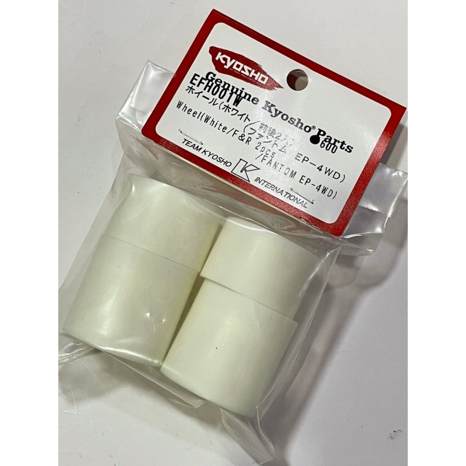Kyosho EFH001W Wheel (White/F&R 2pcs/FANTOM EP-4WD)