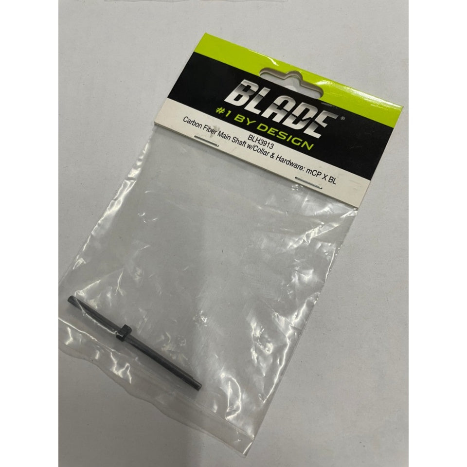 BLADE Heli BLH3913 Carbon Fiber Main Shaft Set w/Collar & Hardware