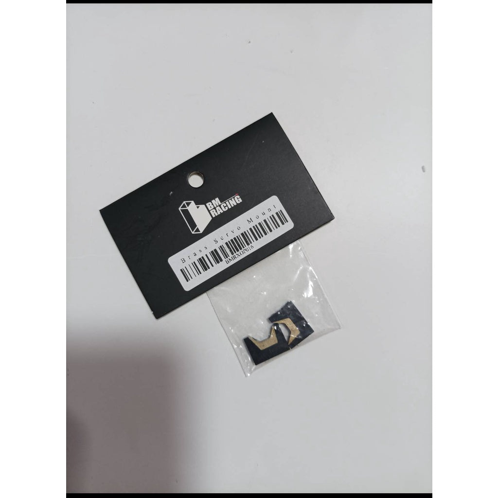 BM RACING. Brass Servo Mount BMRXOP016