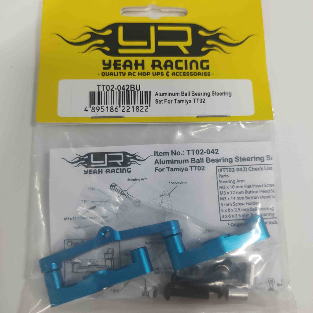 Yeah Racing Aluminium Ballraced Steering Set for Tamiya TT-02