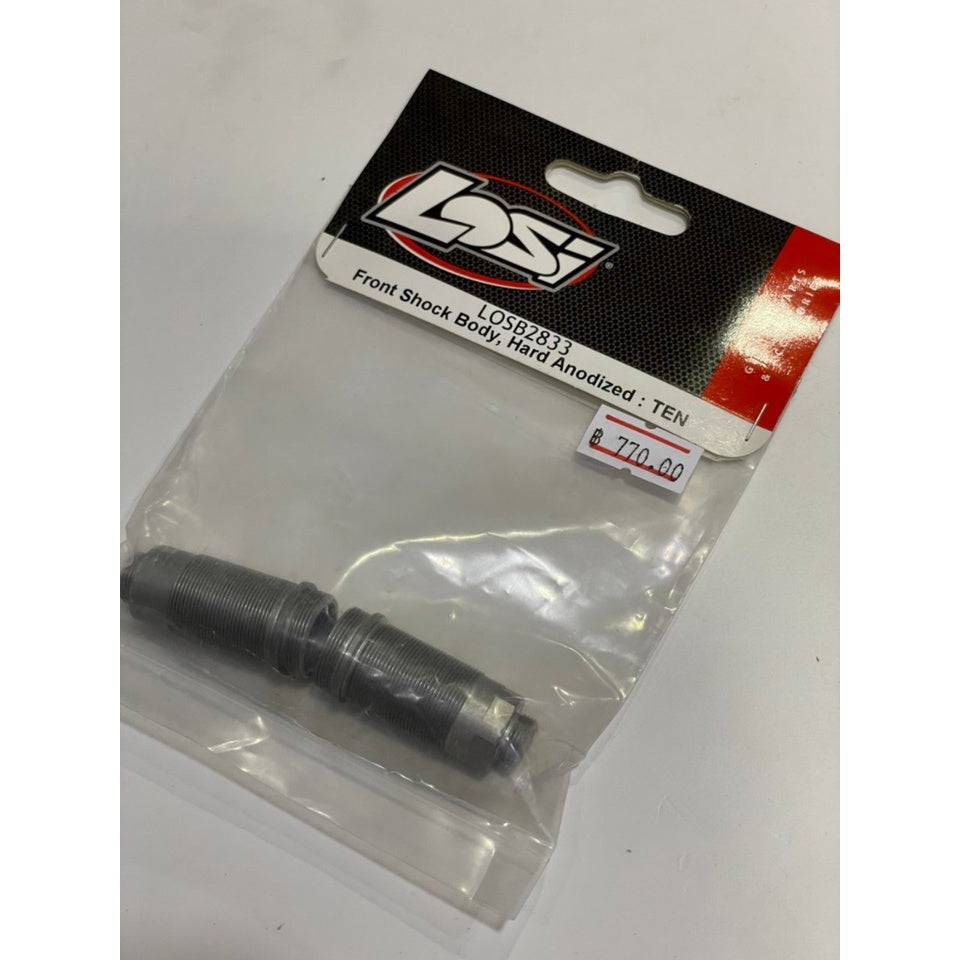 LOSB2833 Hard Anodized Front Shock Body Set (2)