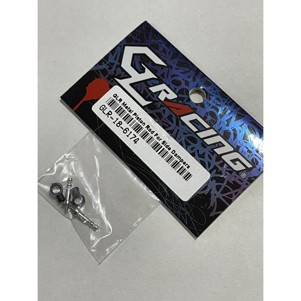 GL Racing GLR-18-6174 GLR METAL PISTON ROD FOR SIDE DAMPERS