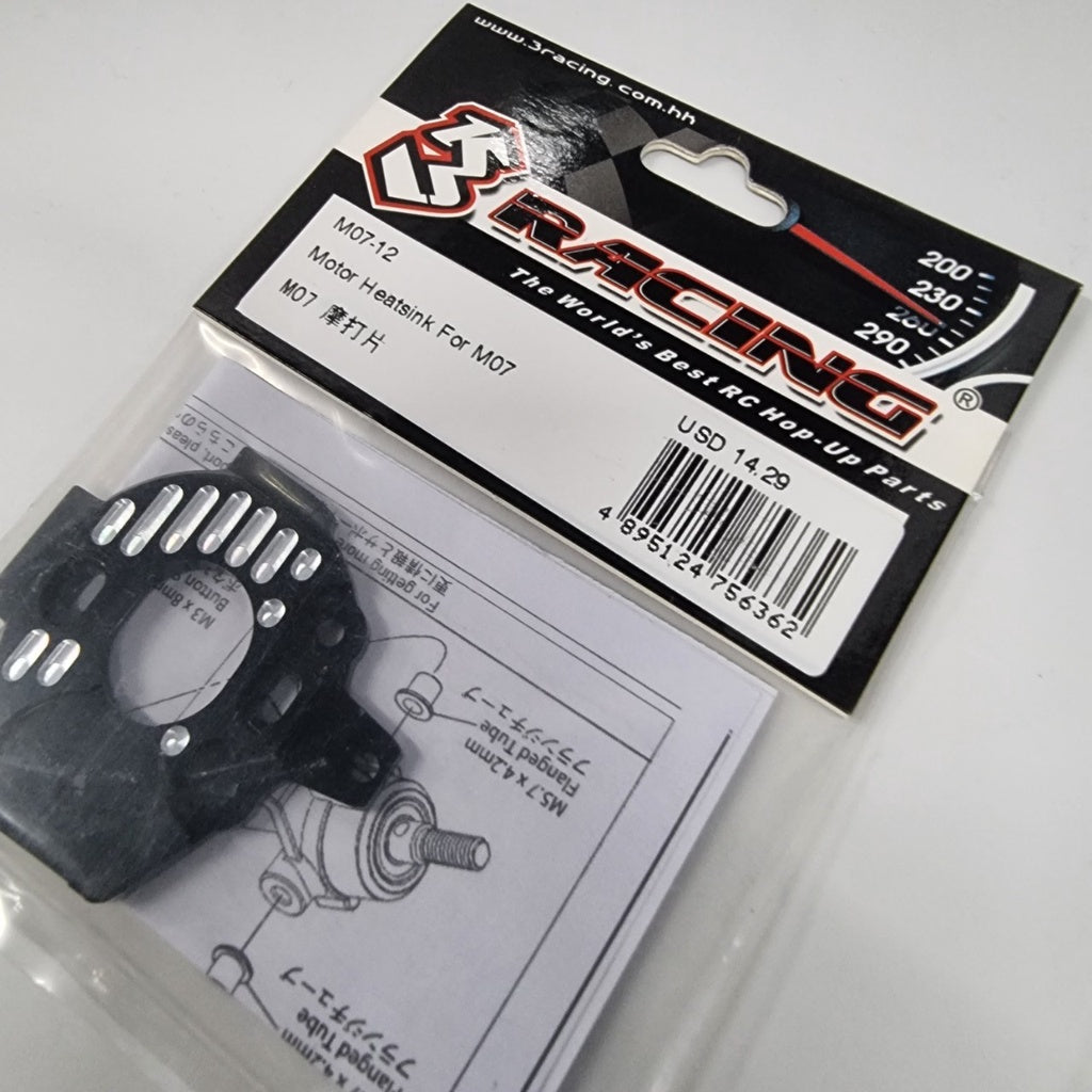 3Racing M07-12 Motor Heatsink For Tamiya M07 ศูนย์ไทย