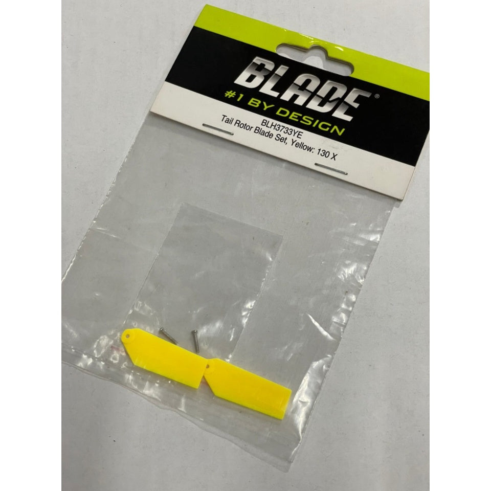 BLADE Heli BLH3733YE Tail Rotor Set, Yellow: 130 X