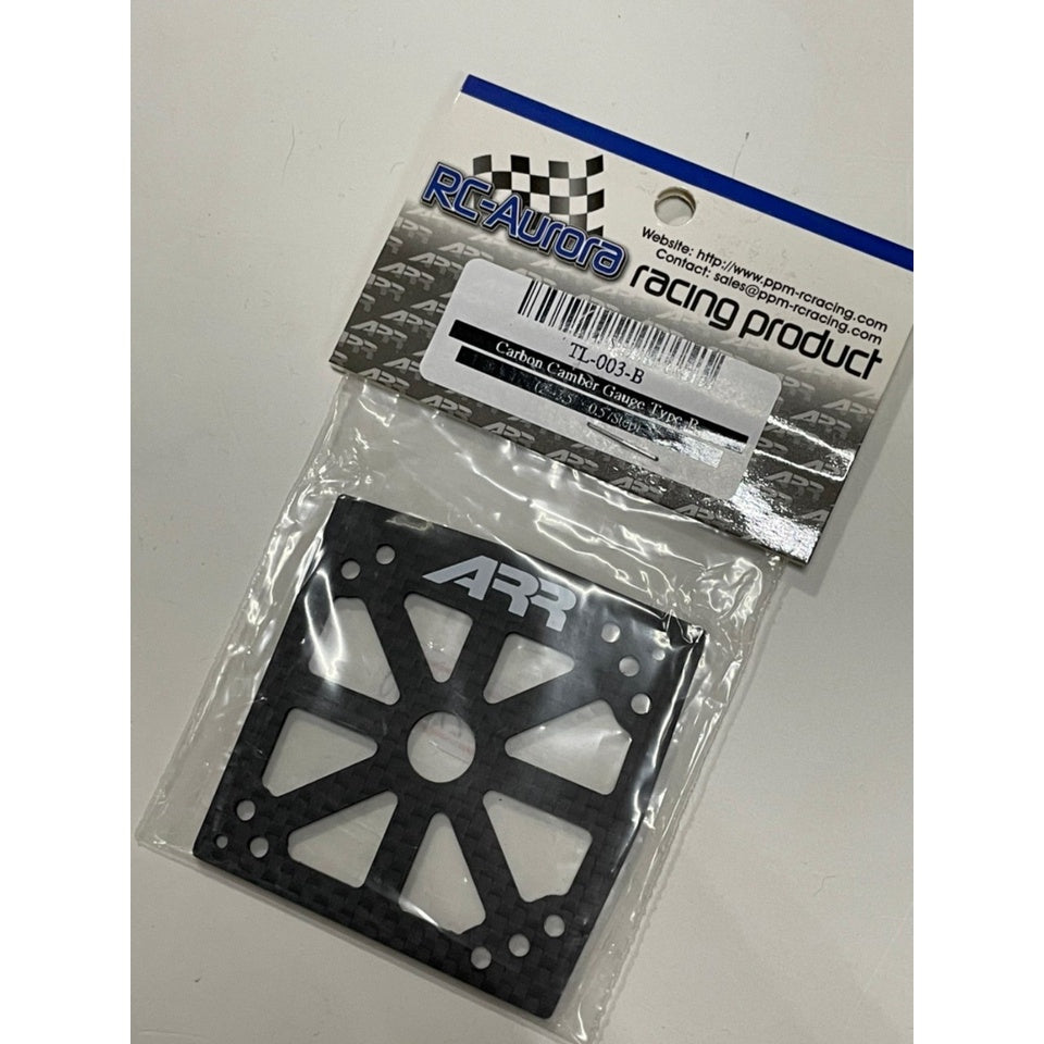 RC Aurora TL-003-B Carbon Camber Gauge Type B (2°~3.5°,0.5°/Step)