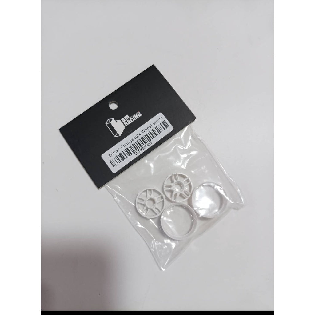 BM RACING Offset Changeable Wheel White BMRX026-2W
