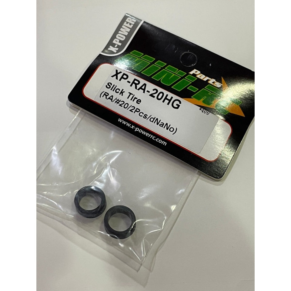 X-POWER XP-RA-20HG Slick tire (RA/#20/2Pcs/dNaNo)