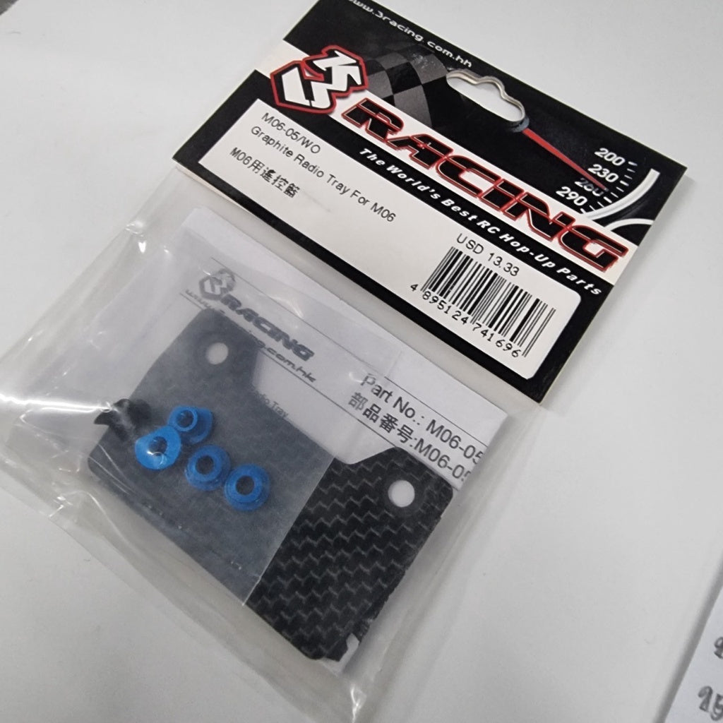 M06-05/WO Graphite Radio Tray For M06