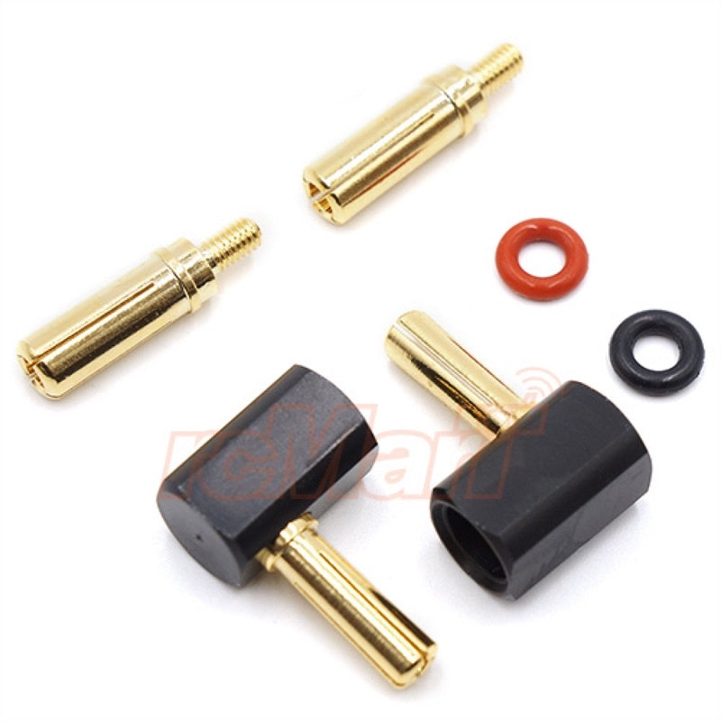 Yeah Racing Angle Type 4mm & 5mm Connector Plug (WPT-0121) ศูนย์ไทย