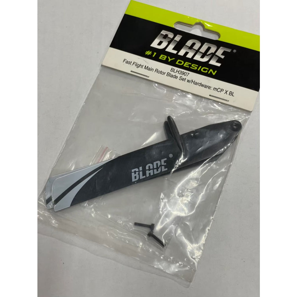 Blade Fast Flight Main Rotor Blade Set w/Hardware: mCP X BL