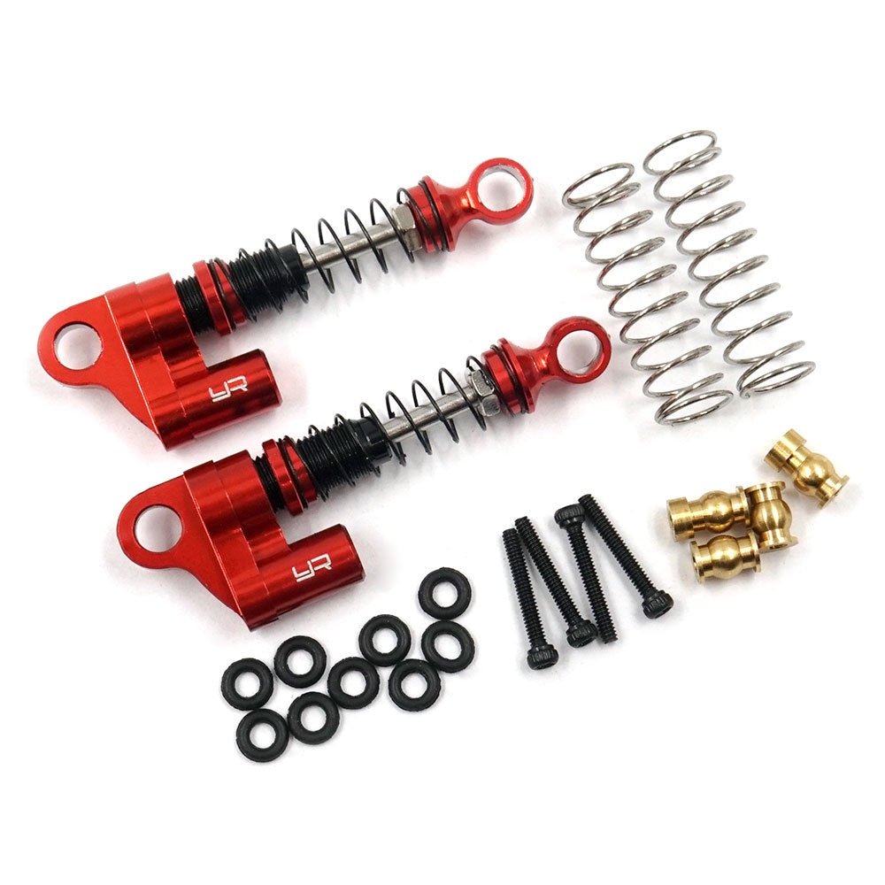 Yeah Racing AXSC-047 ALUMINUM SHOCK PAIR FOR AXIAL SCX24