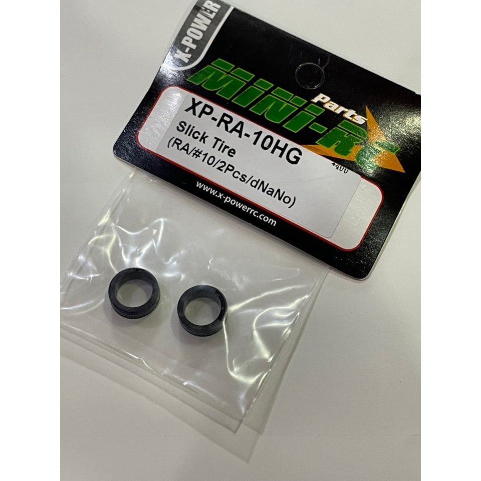 X-POWER XP-RA-10HG Slick tire (RA/#10/2Pcs/dNaNo)