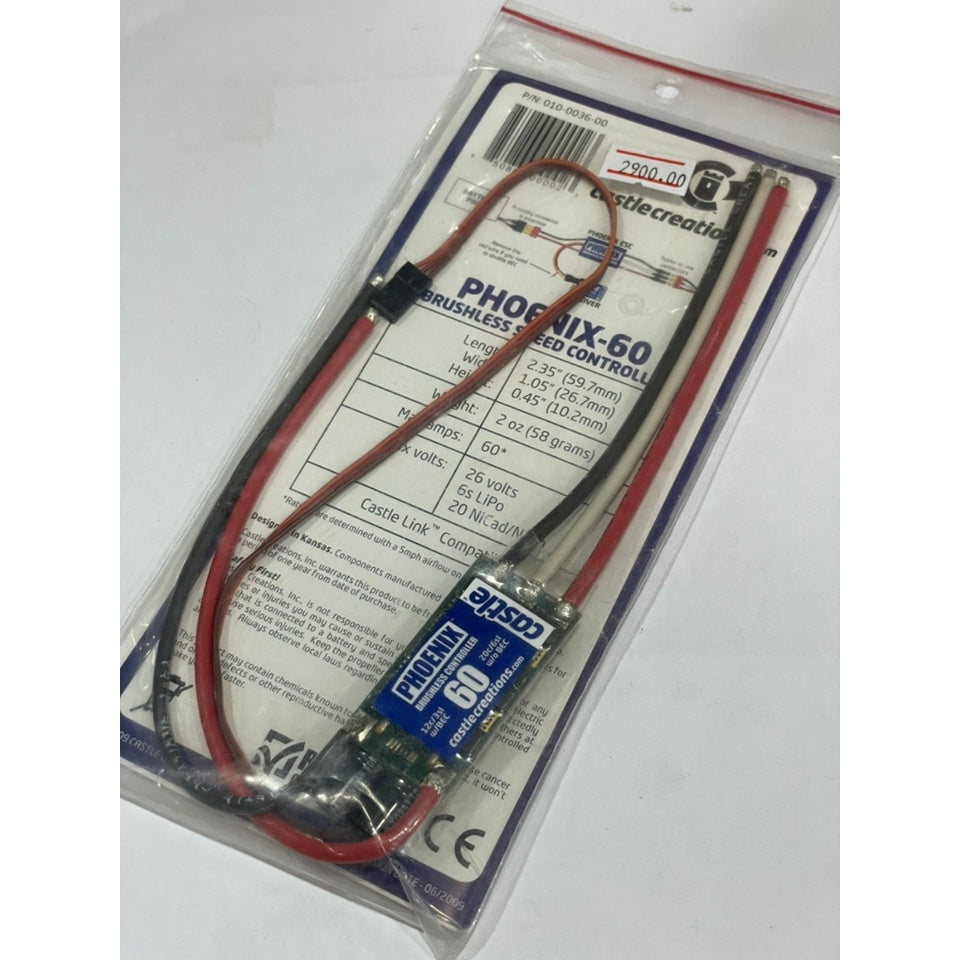 Castle Creations 010-0036-00 Phoenix 60A