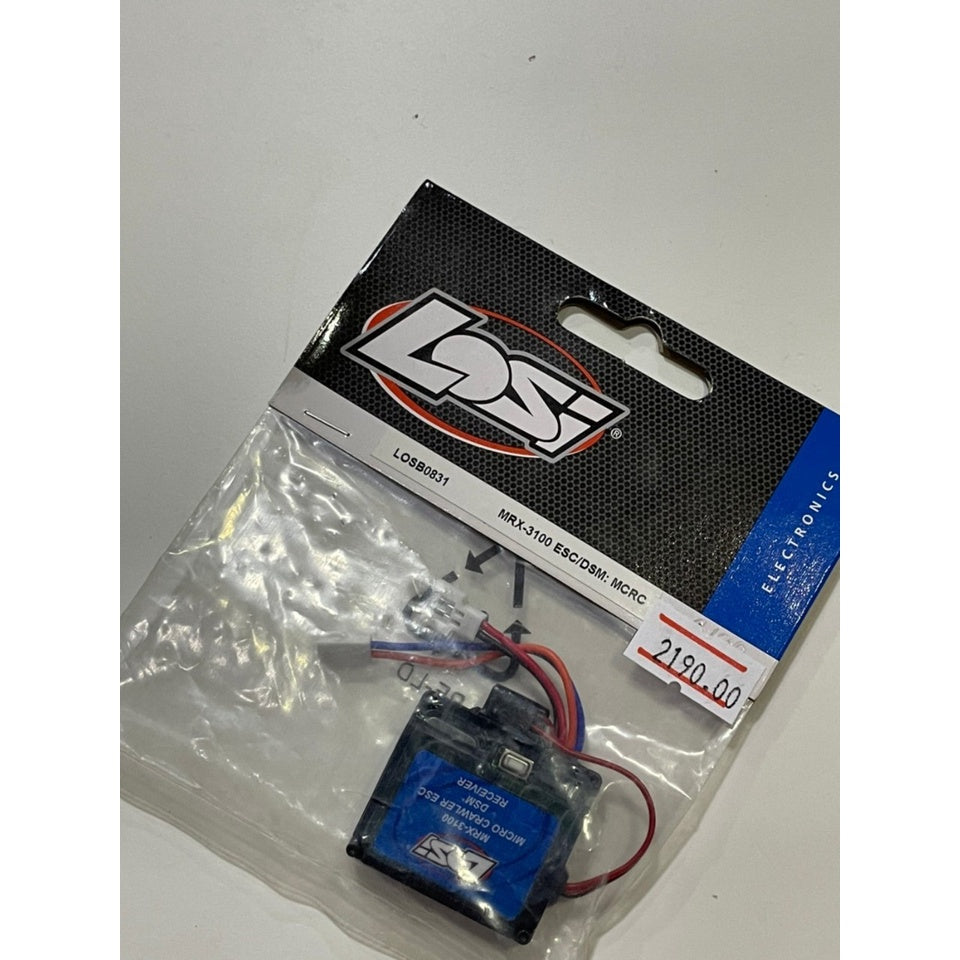 LOSB0831 MRX-3100 Integrated ESC/DSM Combo