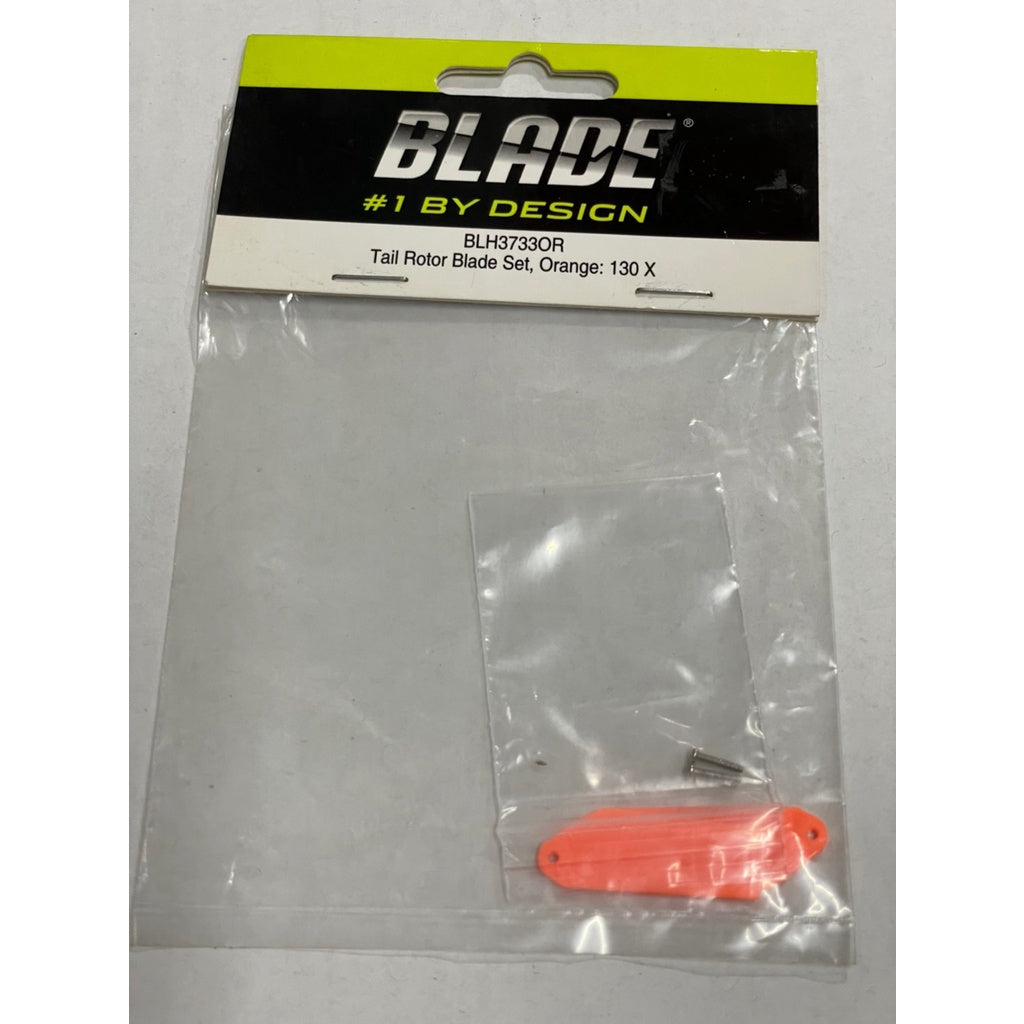 Blade 130X Tail Rotor Blade Set Orange BLH3733OR