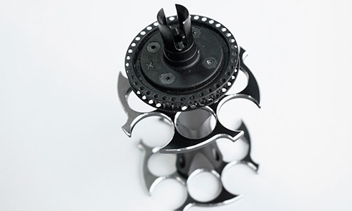 Yeah Racing YA-0524BK ALUMINUM DAMPER REFILLING HOLDER BLACK FOR 1/10 TOURING DRIFT ศูนย์ไทย