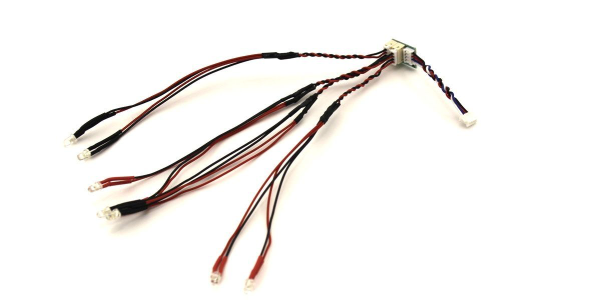 Kyosho 2-Way Connector for LEDLightUnit(MZW429R) ไม่รวมไฟ MZW429R-01 ศูนย์ไทย