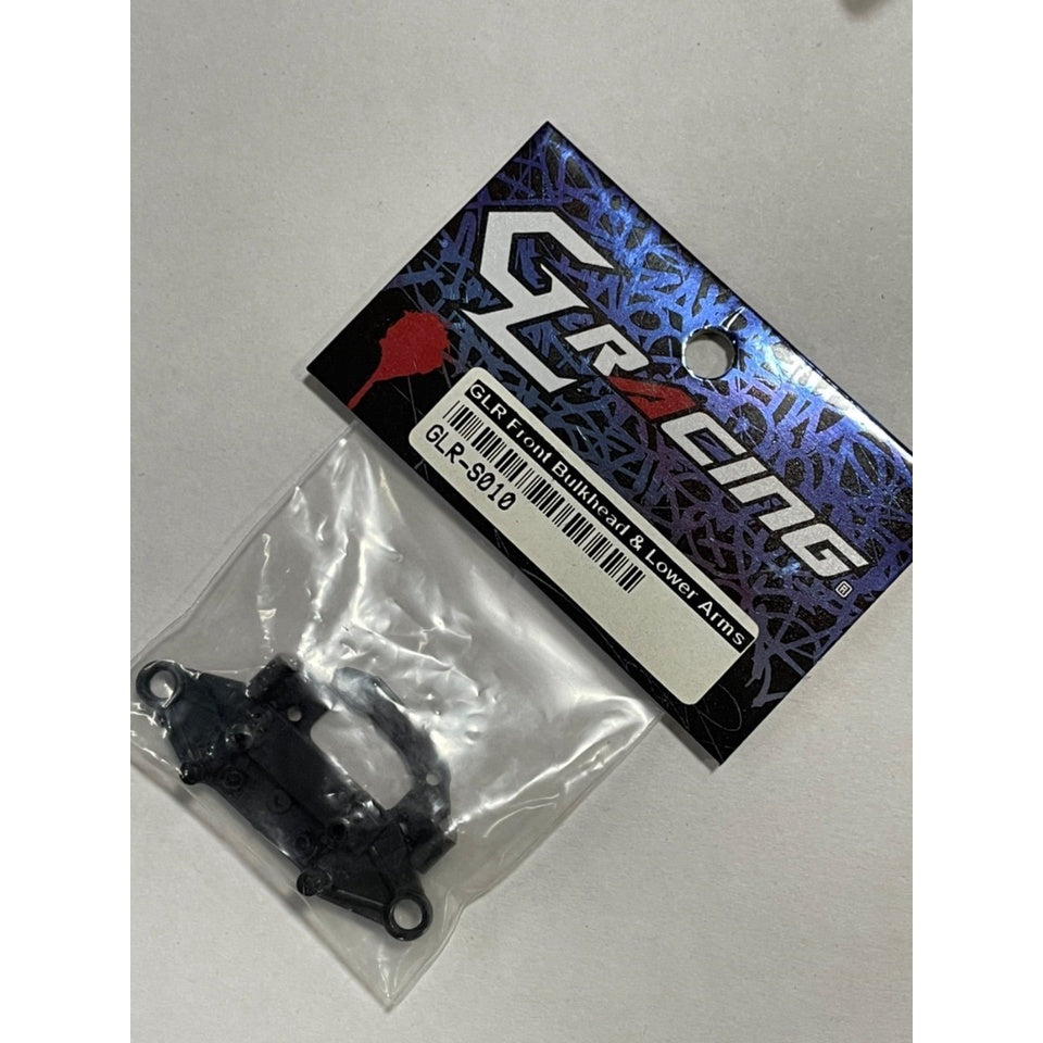 GL Racing GLR-S010 GLR FRONT BULKHEAD & LOWER ARMS