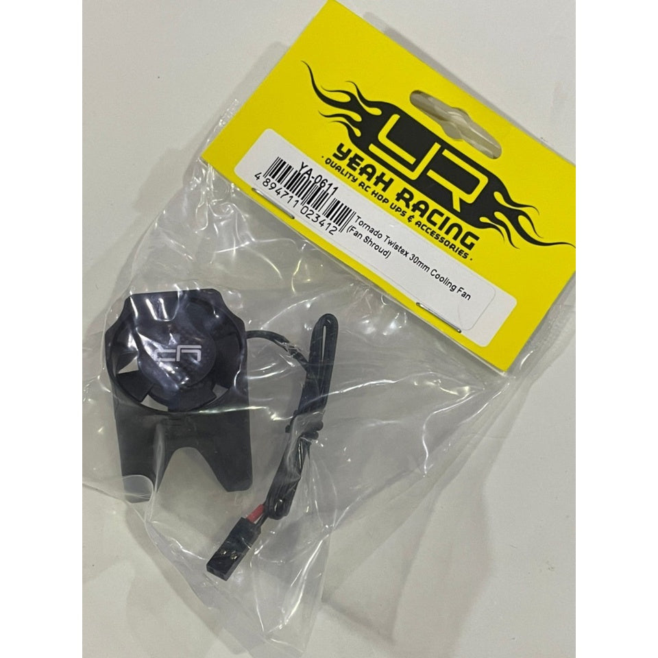 Yeah Racing YA-0611 Tornado Twistex 30mm Shrouded Cooling Fan
