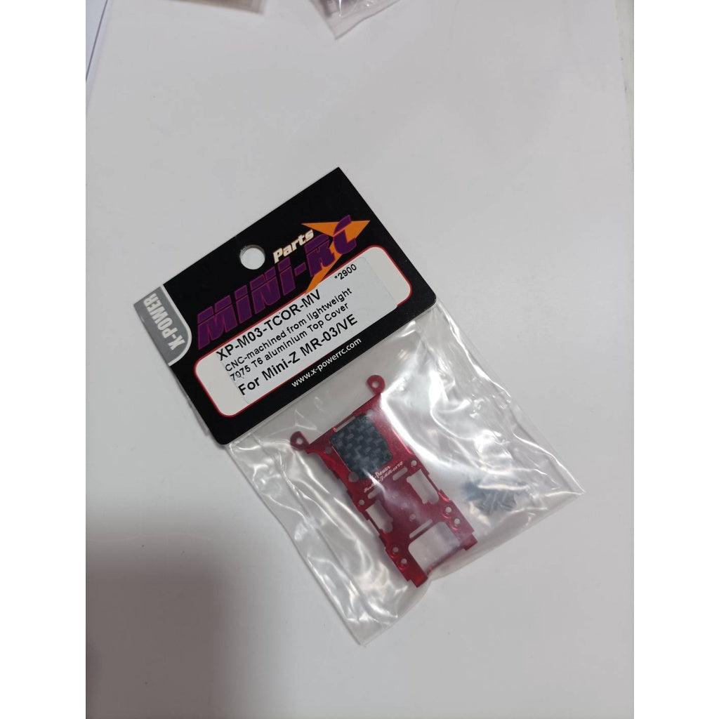 ALU.7075 TOP COVER/W ADJUSTABLE LENGHT FOR 90,94,98,102MM CASE FOR MR03