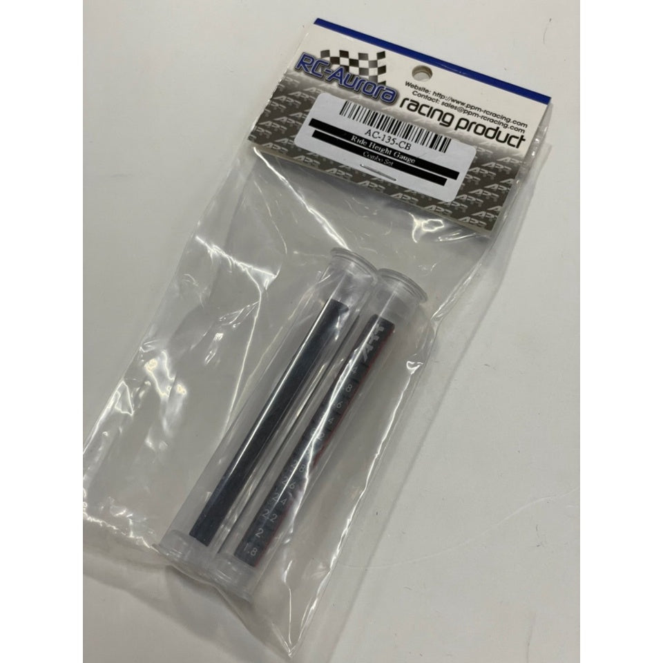 RC Aurora AC-135-CB Ride Height Gauge Combo Set