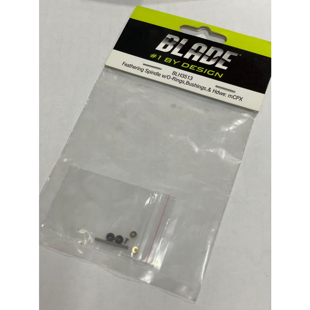 Blade Feathering Spindle with O-Rings,Bushings,& Hdwe: mCP S/X