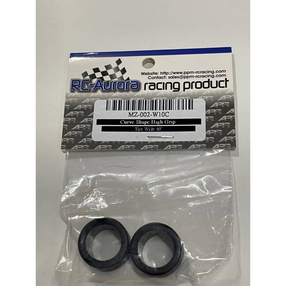 RC Aurora Curve Shape Ultra Grip Tire Wide MZ-002
