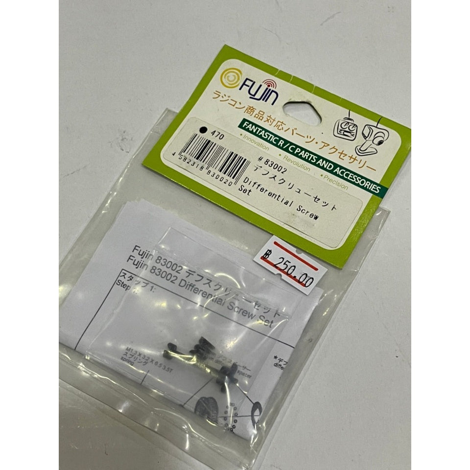 3Racing Fujin 83002 Differential Screw Set - 470yen for Fujin 211GO