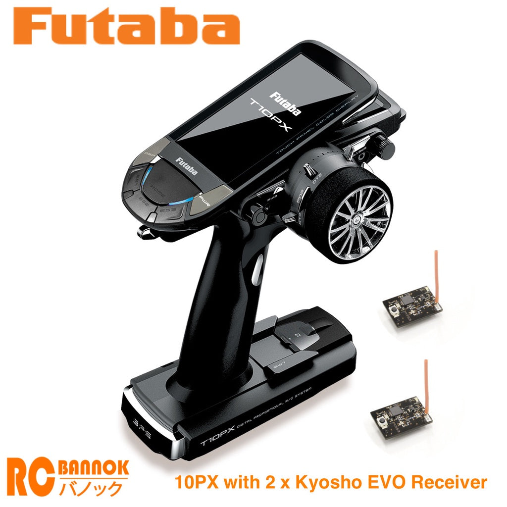 Futaba 10PX Transmitter – Super Response Digital Proportional RC System
