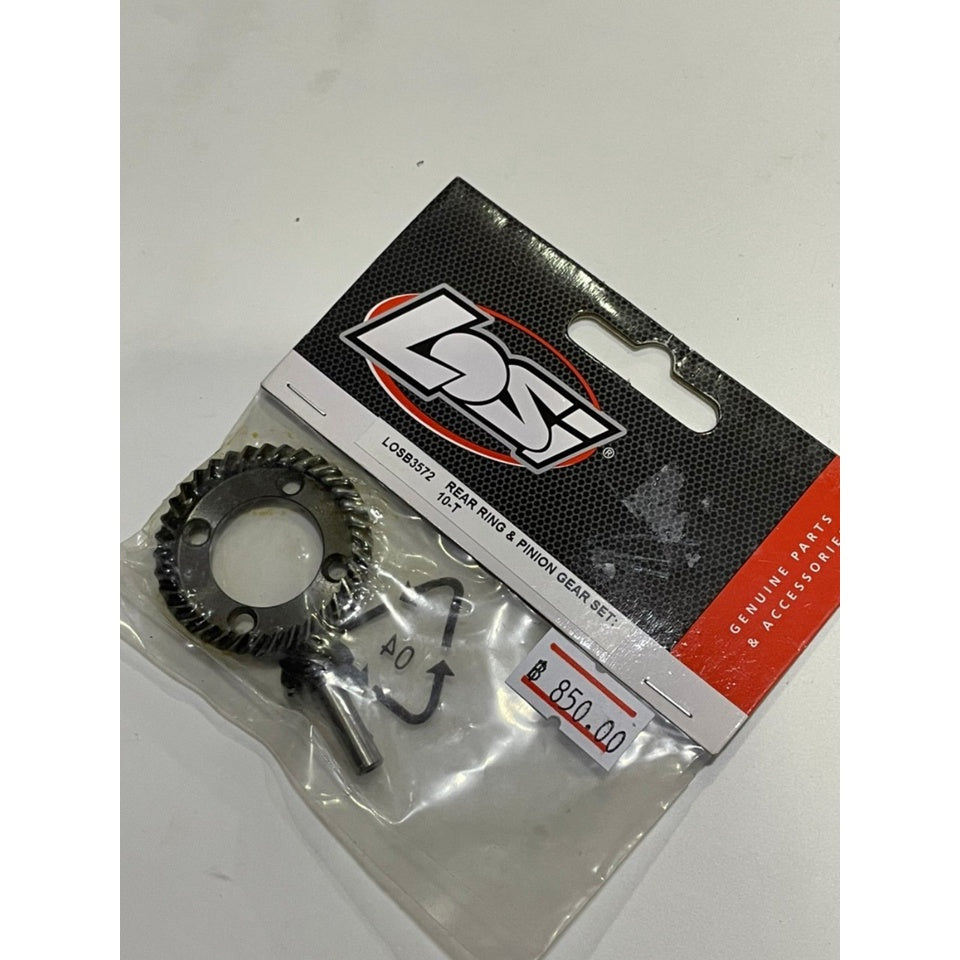 LOSB3572 Ring and Pinion Gear Set Rear TEN-T