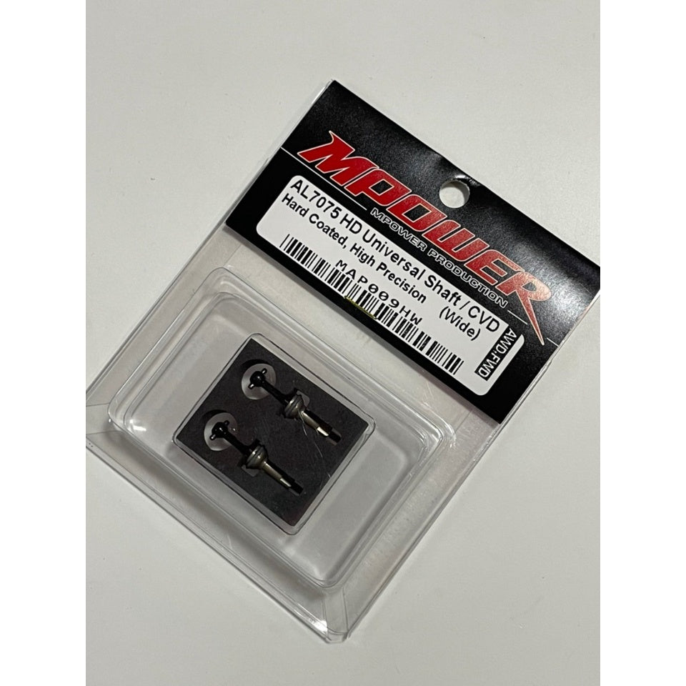 Mpower MAP009HW AL7075 HD Hard Coated Universal Shaft / CVD (Wide, 1pair)