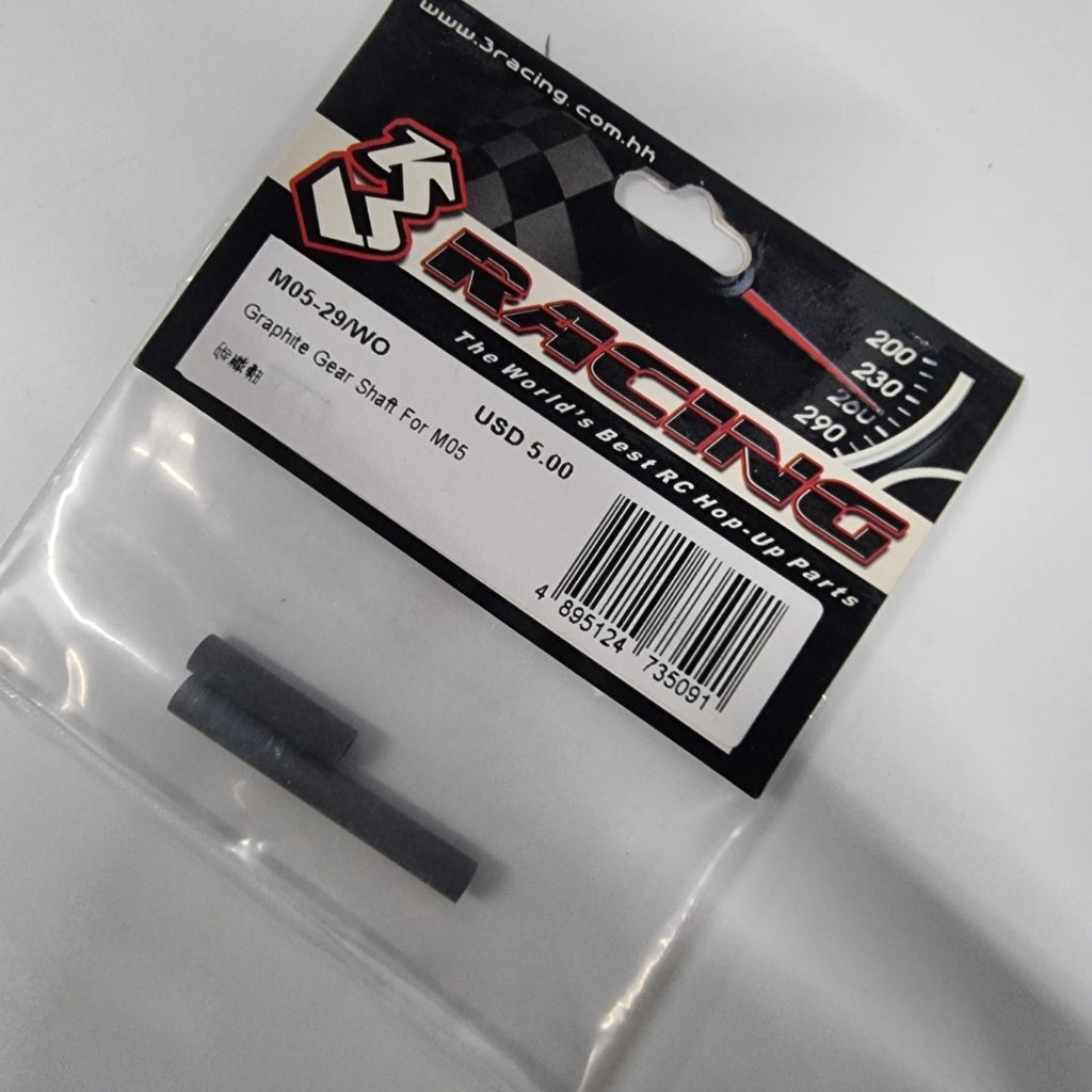 M05-29/WO Graphite Gear Shaft For M05