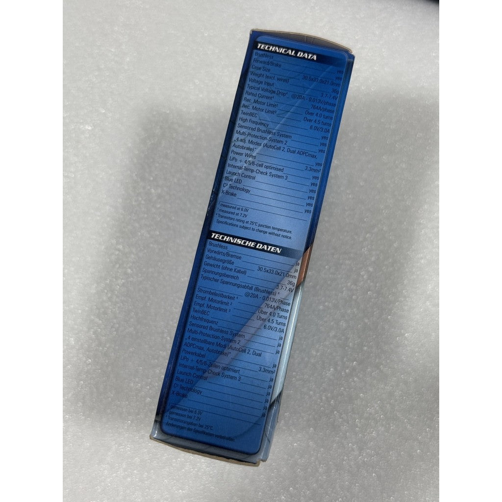 LRP 80910 SXX Stock Spec Brushless Competition Speed Control