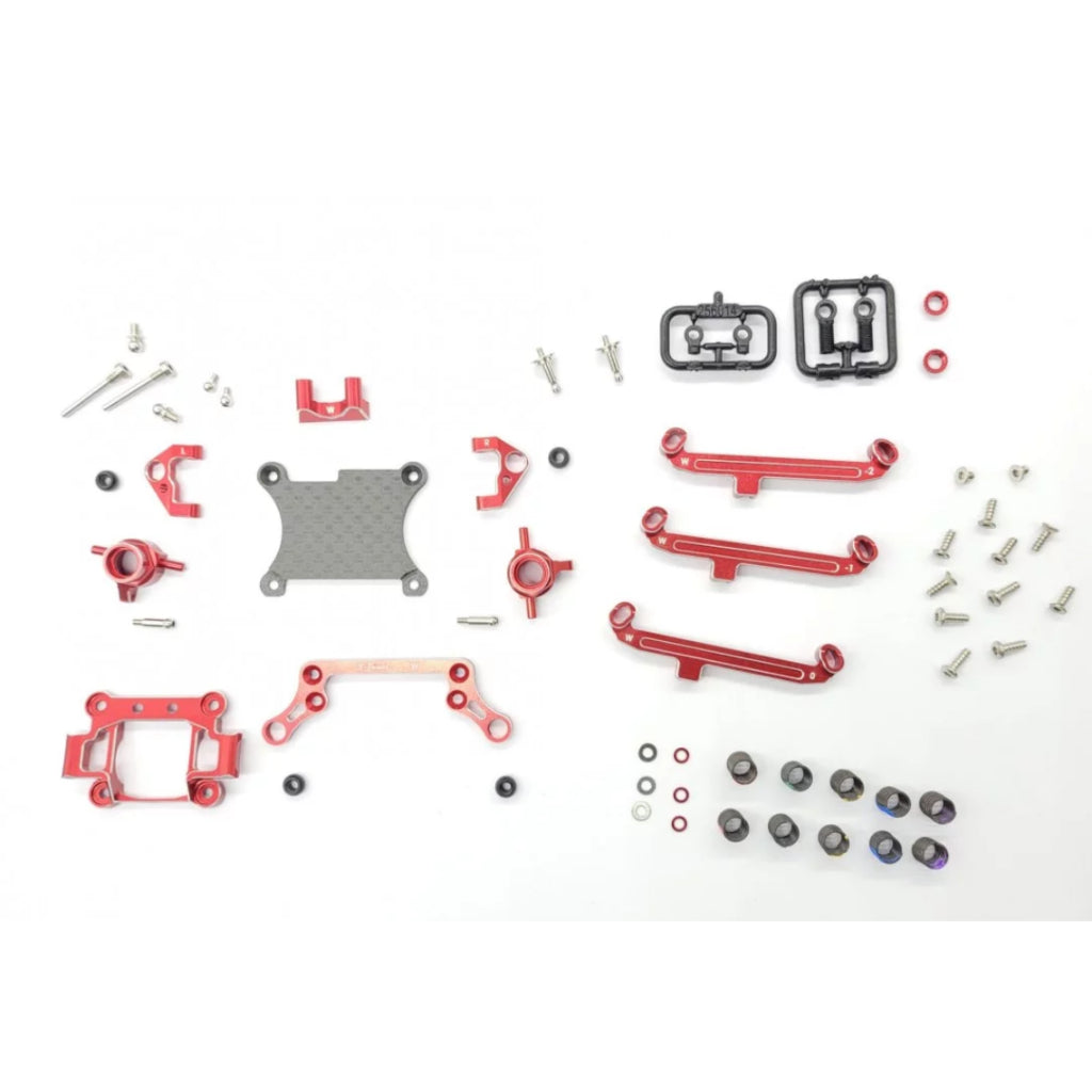 X-Power Front Suspension Set(W) for Mini Z AWD MA020 XP-AWD-FSSW