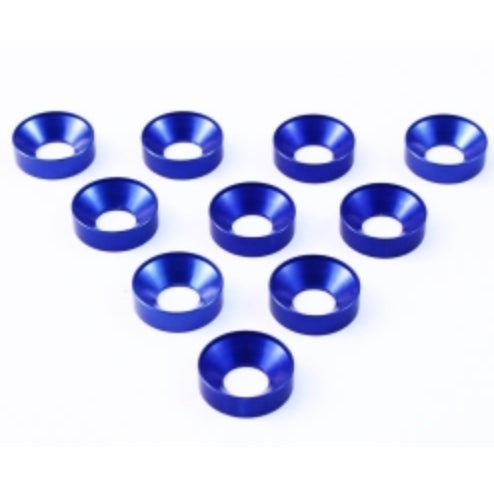 3RACING Aluminium M3 Countersink Washer (10pcs) 3RAC-WC3